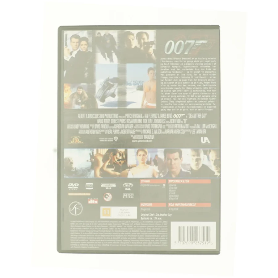 Agent 007 - Die Another Day fra DVD