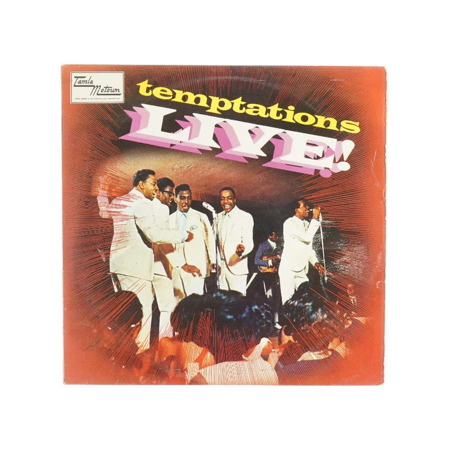 Temptations LIVE! vinylplade