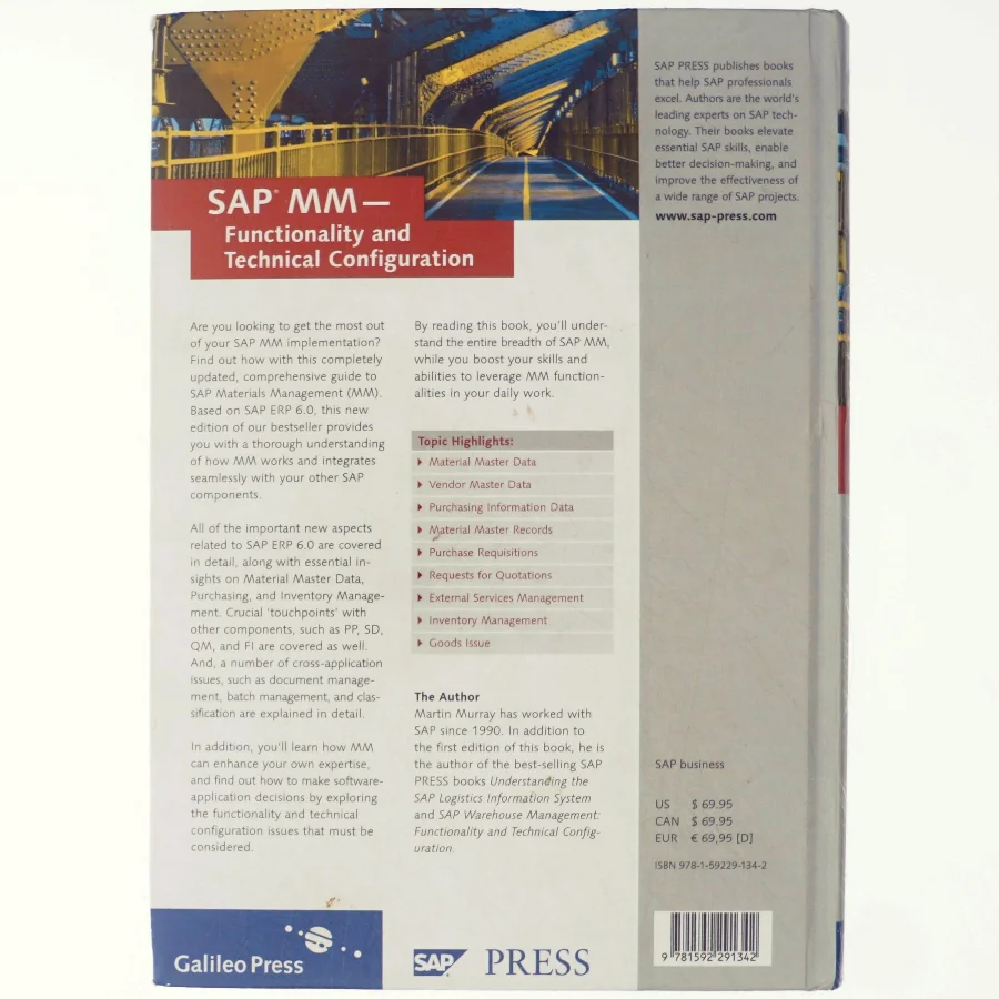 SAP MM - Functionality and Technical Configuration af Martin Murray (Bog)