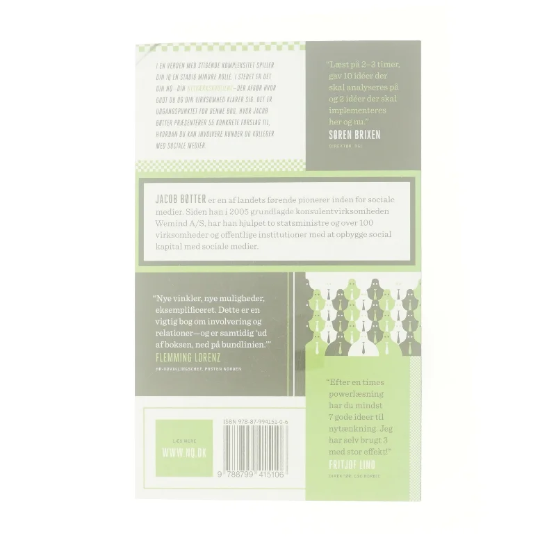 Glem din IQ - tænk over din NQ af Jacob Bøtter (Bog)