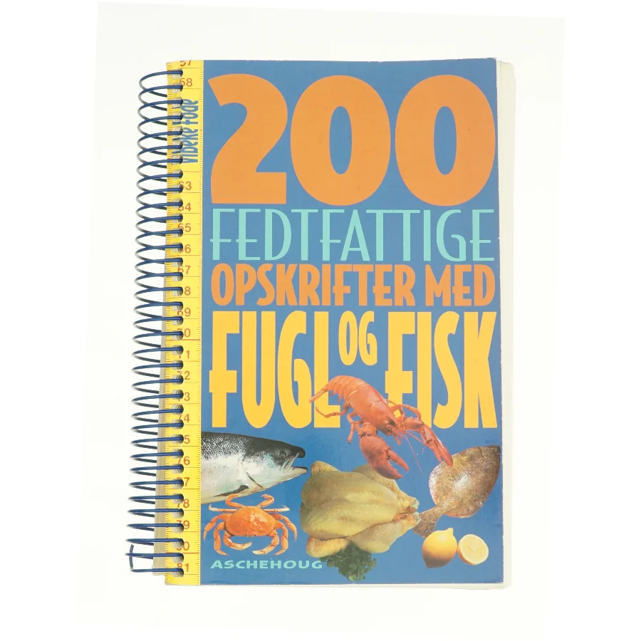 200 fedtfattige opskrifter med fugl og fisk fra Bog