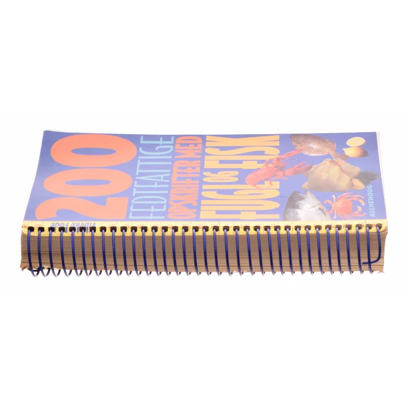 200 fedtfattige opskrifter med fugl og fisk fra Bog