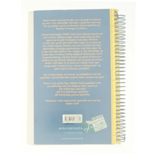 200 fedtfattige opskrifter med fugl og fisk fra Bog