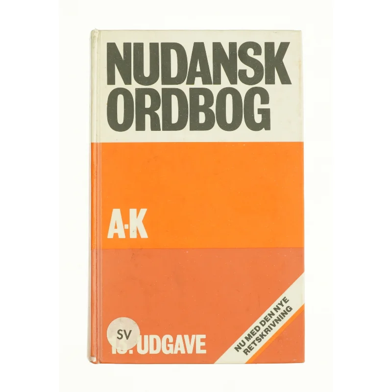Nudansk ordbog fra Bog