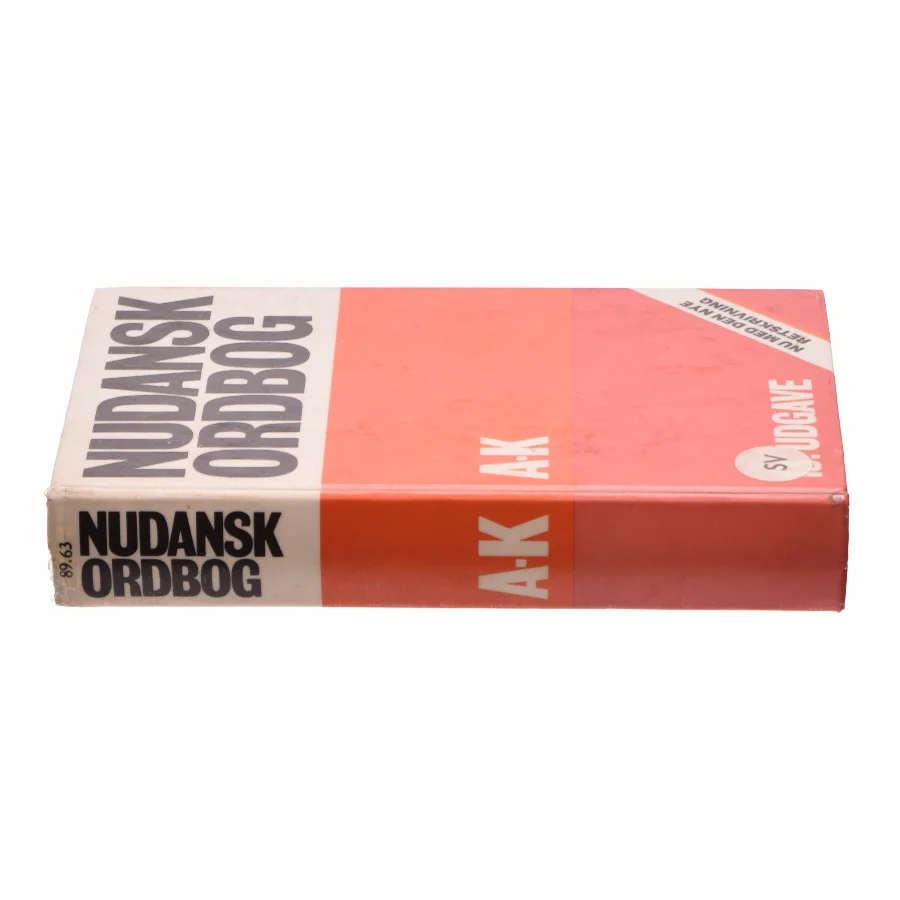Nudansk ordbog fra Bog