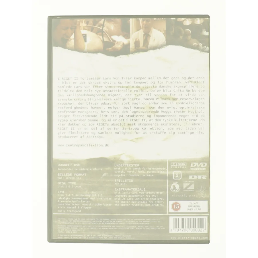 Riget 2 fra DVD