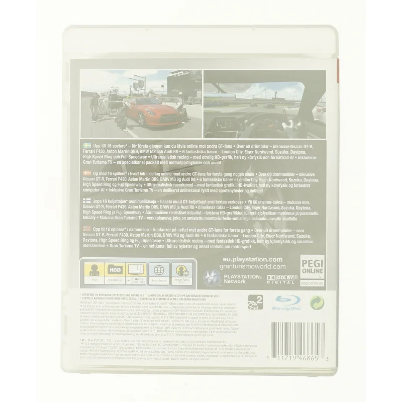 Gran Turismo 5 Prologue fra DVD