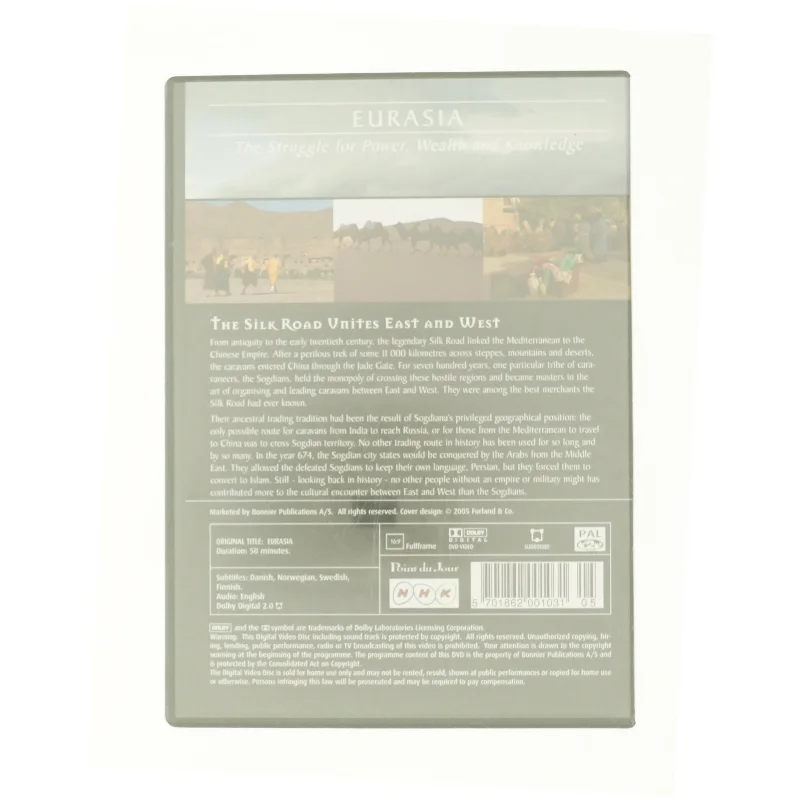 The silk road unites east and west fra DVD