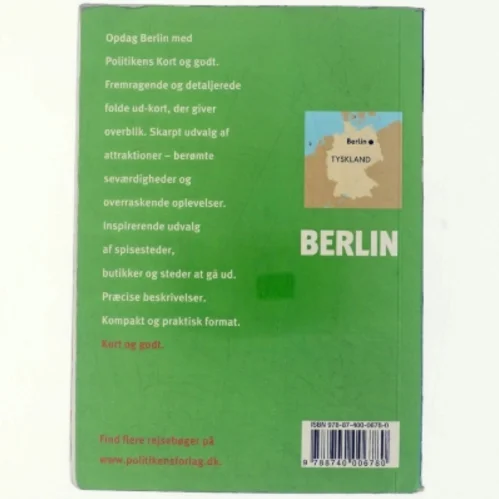 Politikens Kort og godt om Berlin af Jim Charmetant (Bog)
