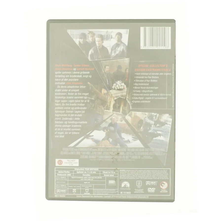 Four Brothers fra DVD