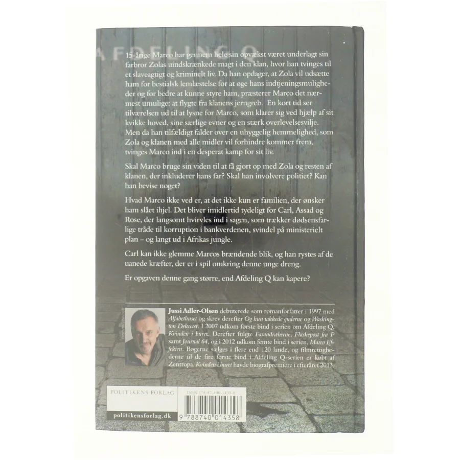 Marco Effekten af Jussi Adler-Olsen