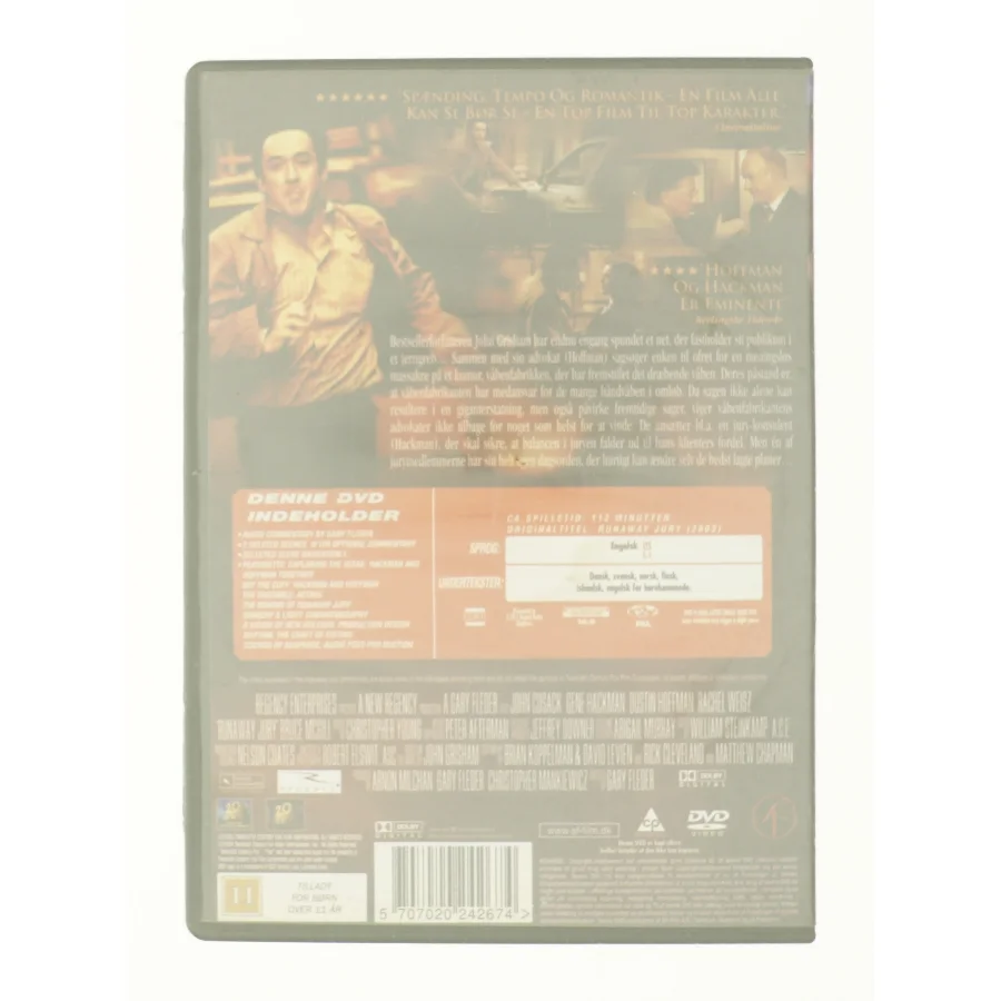 Runaway Jury fra DVD