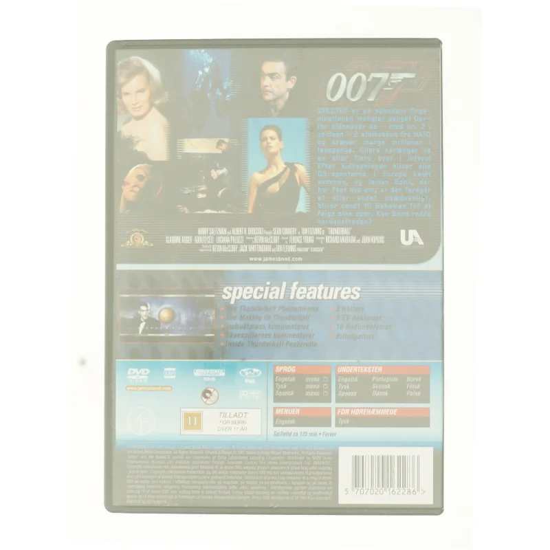 Agent 007 - Thunderball fra DVD