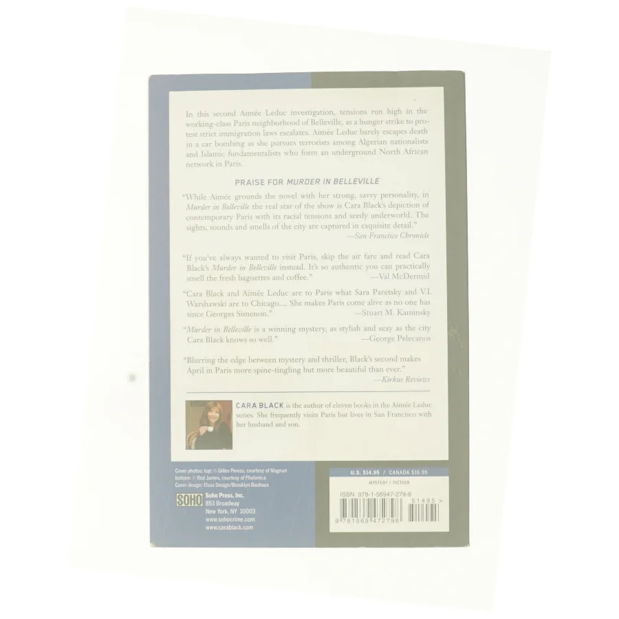 Murder in Belleville af Cara Black (Bog)