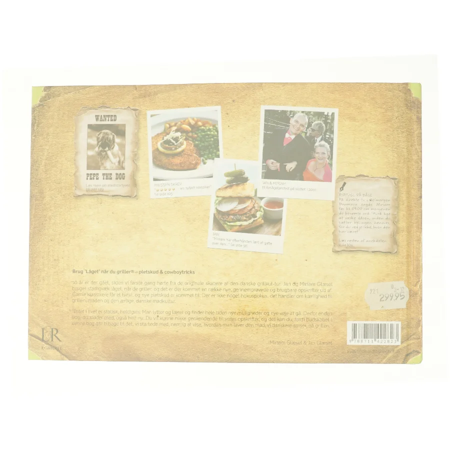 Brug låget når du griller - Pletskud og cowboytricks af Miriam Glæsel og Jan Glæsel