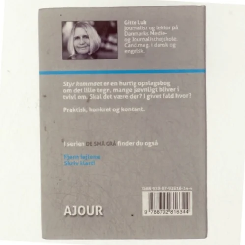 Styr kommaet af Gitte Luk (Bog)