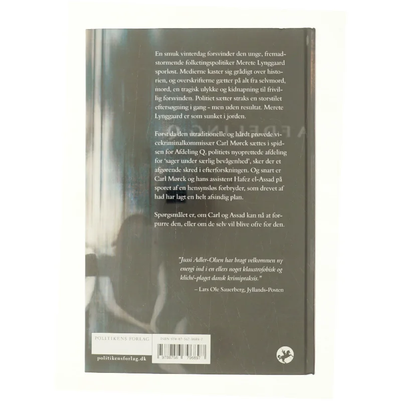 Kvinden i buret af Jussi Adler-Olsen (Bog)