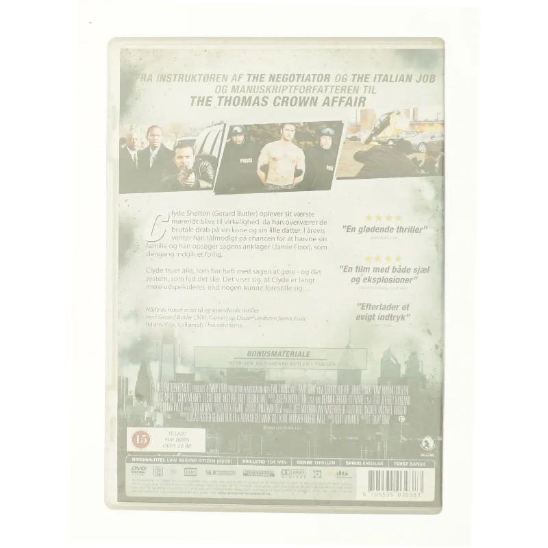 Nådeløs Hævn fra DVD