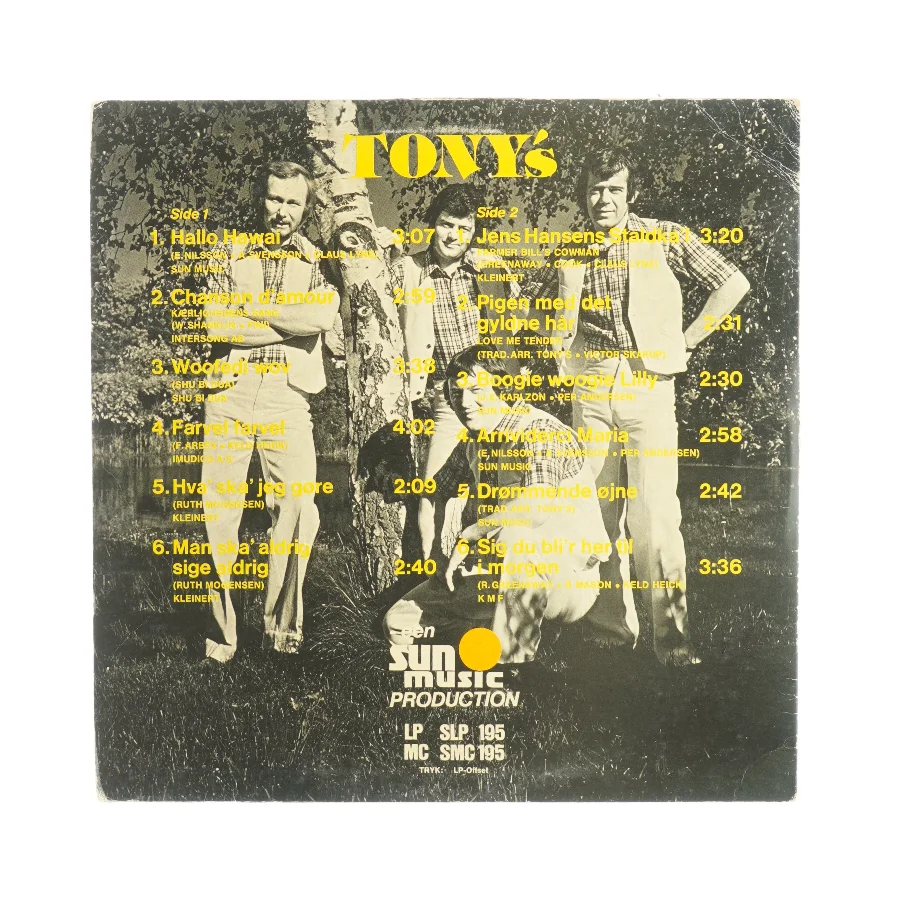 Tony's Vinylplade