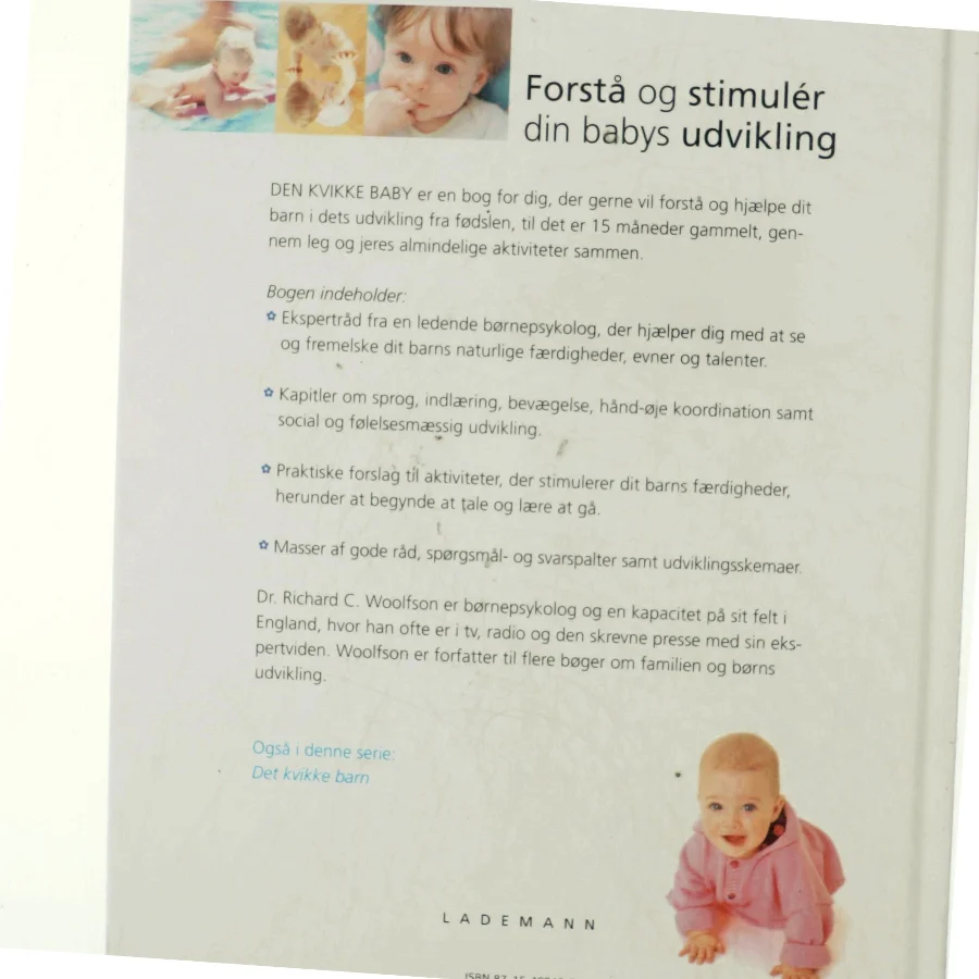 Den kvikke baby af Richard C. Woolfson (Bog)