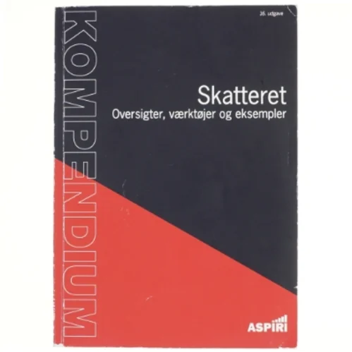 Kompendium i skatteret 2019 af Peter Wedel Ranch Krarup (Bog)