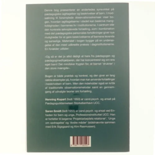 Iagttagelse og fortælling : pædagogisk iagttagelse og beskrivelse af børn af Henning H. Kopart (Bog)