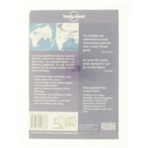 Indian Himalaya af Bradley Mayhew (Bog)