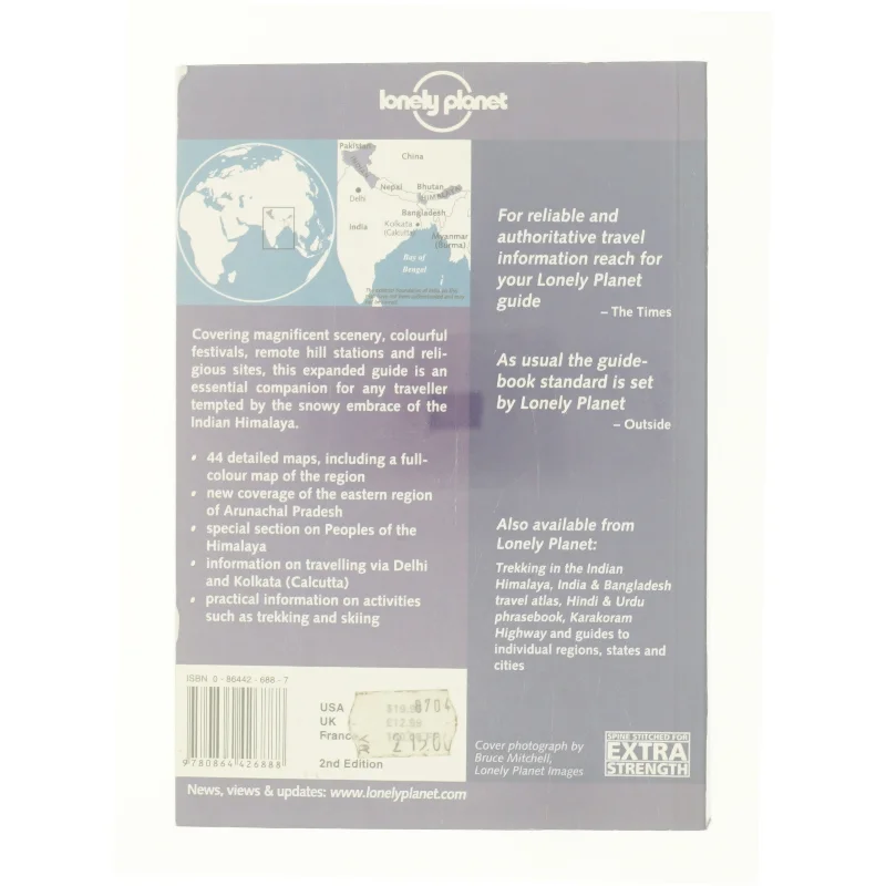 Indian Himalaya af Bradley Mayhew (Bog)