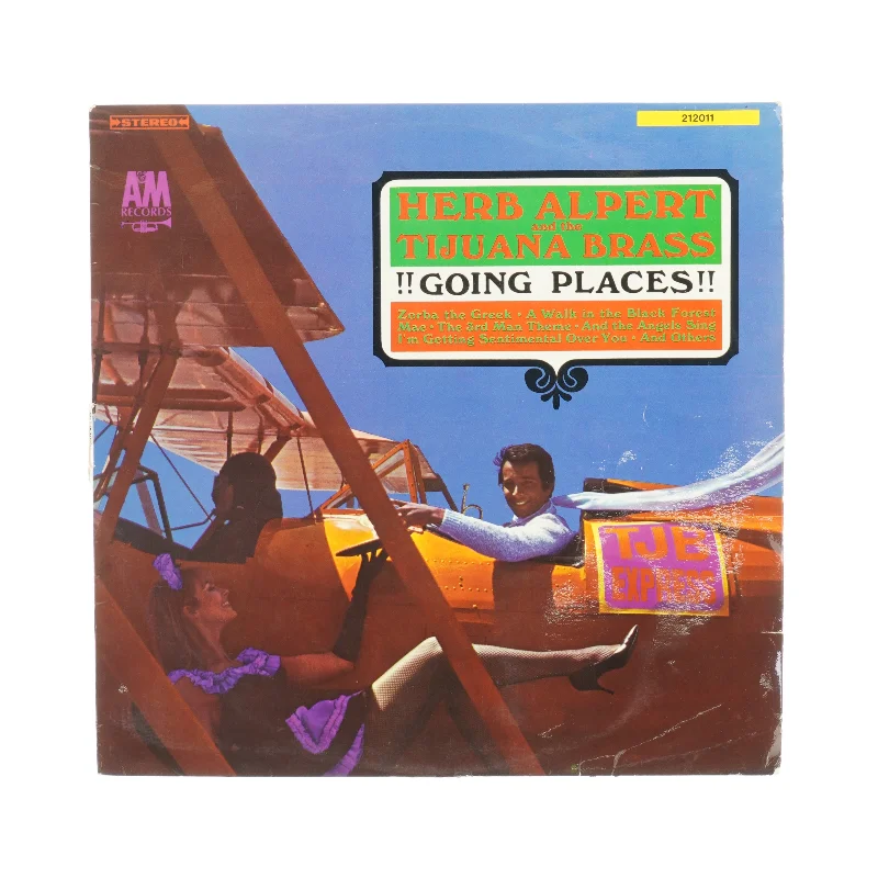 Herb Alpert and the Tijuana Brass, Going Places, Vinylplade