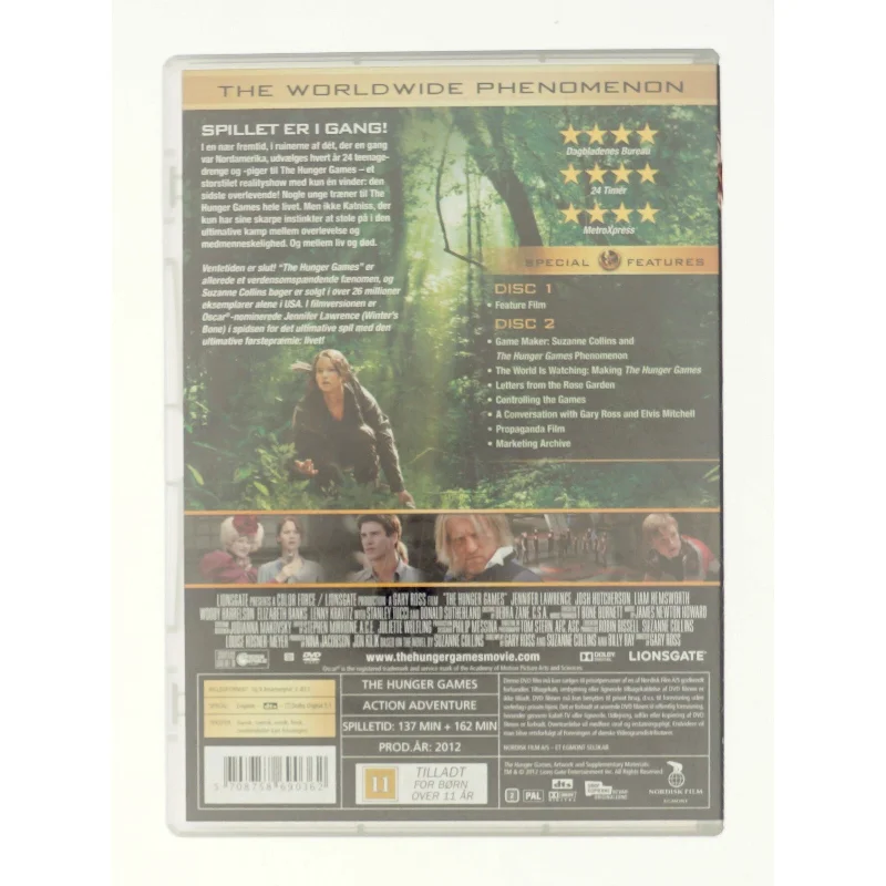 HUNGER GAMES 2 DISC 