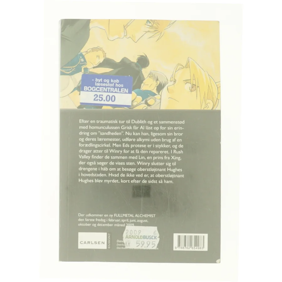 Fullmetal alchemist. Bind 9 af Hiromu Arakawa (Bog)