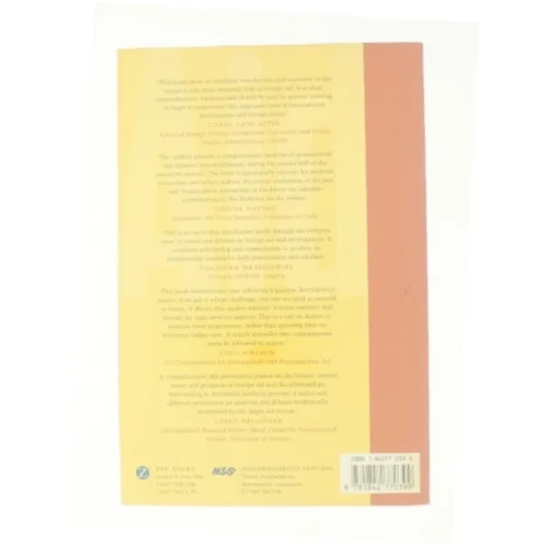 Aid Understanding International Development Cooperation (Bog)