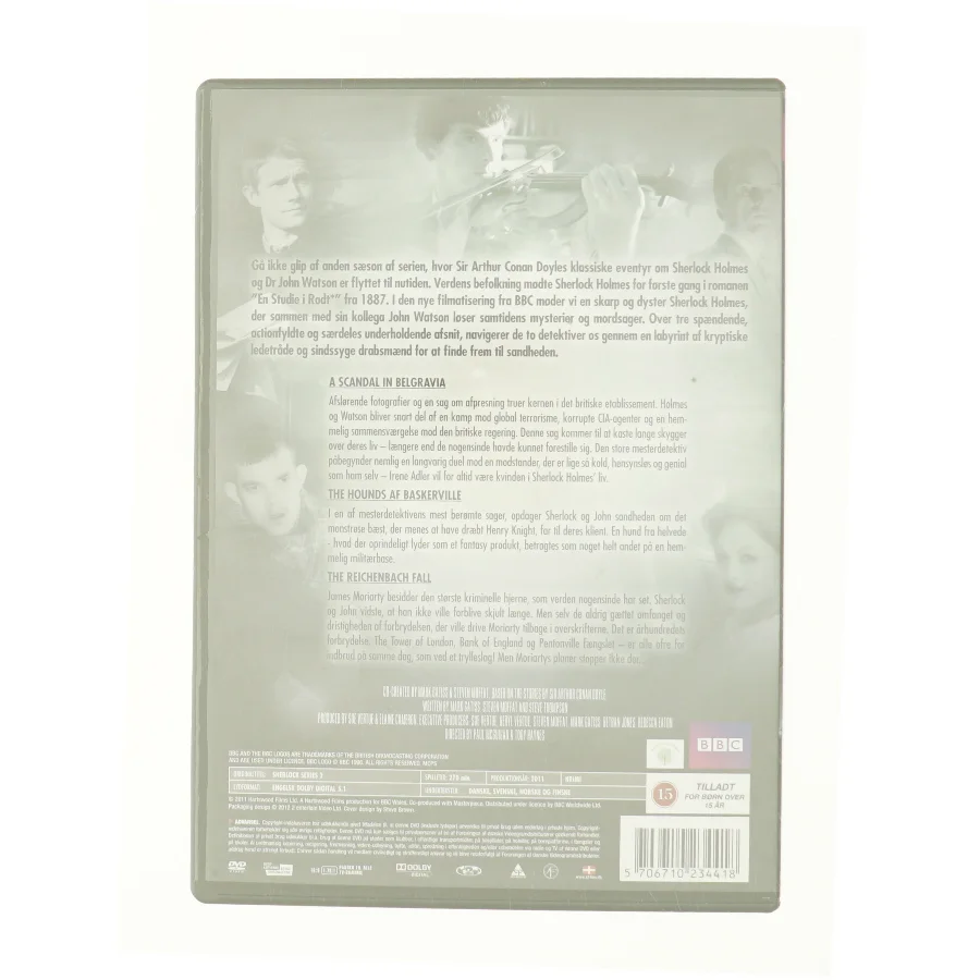 Sherlock 2 fra DVD