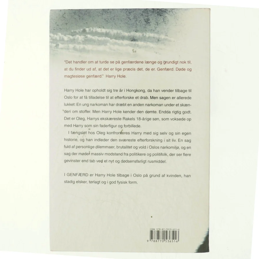 Genfærd af Jo Nesbø (Bog)