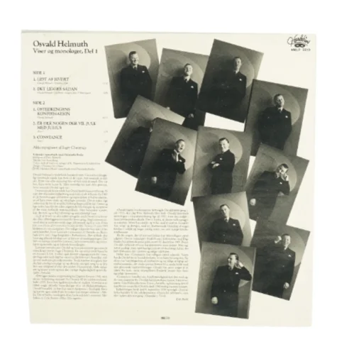 Osvald Helmuth Viser og Monologer del 1 Vinylplade