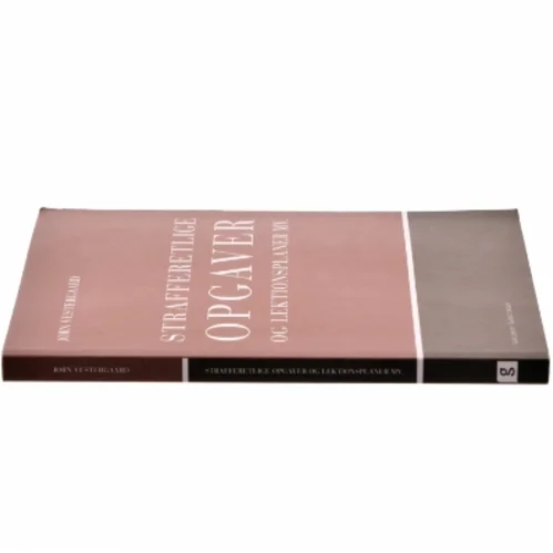 Strafferetlige opgaver og lektionsplaner mv. af Jørn Vestergaard (Bog)