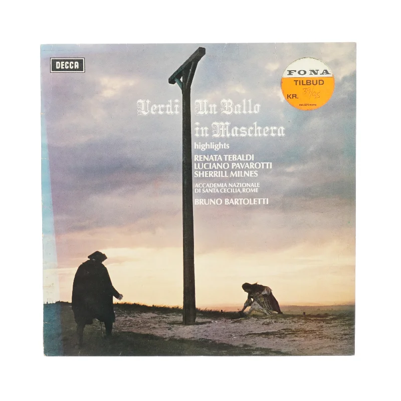Verdi Un Ballo in Maschera Vinylplade