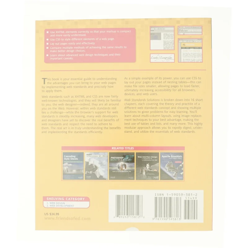 Web Standards Solutions af Dan Cederholm (Bog)