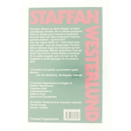 Fløjlsændernes år af Staffan Westerlund (Bog)