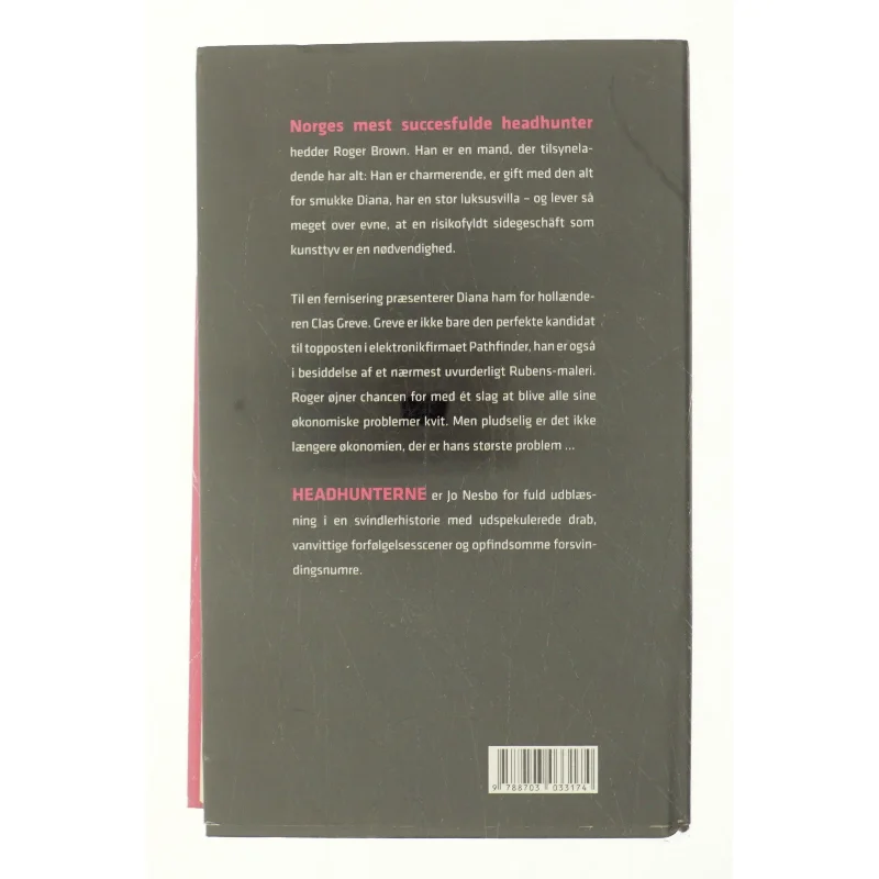 Headhunterne af Jo Nesbø (Bog)