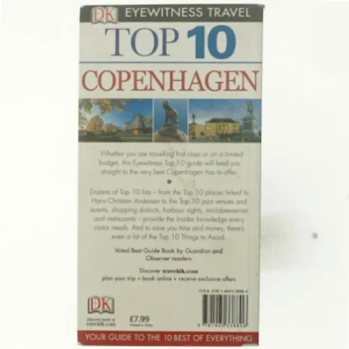 Top 10 Copenhagen af Antonia Cunningham (Bog)