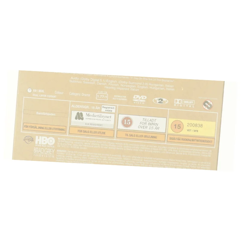 Sopranos, the - the Complete Third Season <span class="label label-blank pull-right">Standard edition</span>