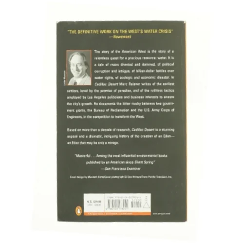 Cadillac desert : the American West and its disappearing water af Marc Reisner (Bog)