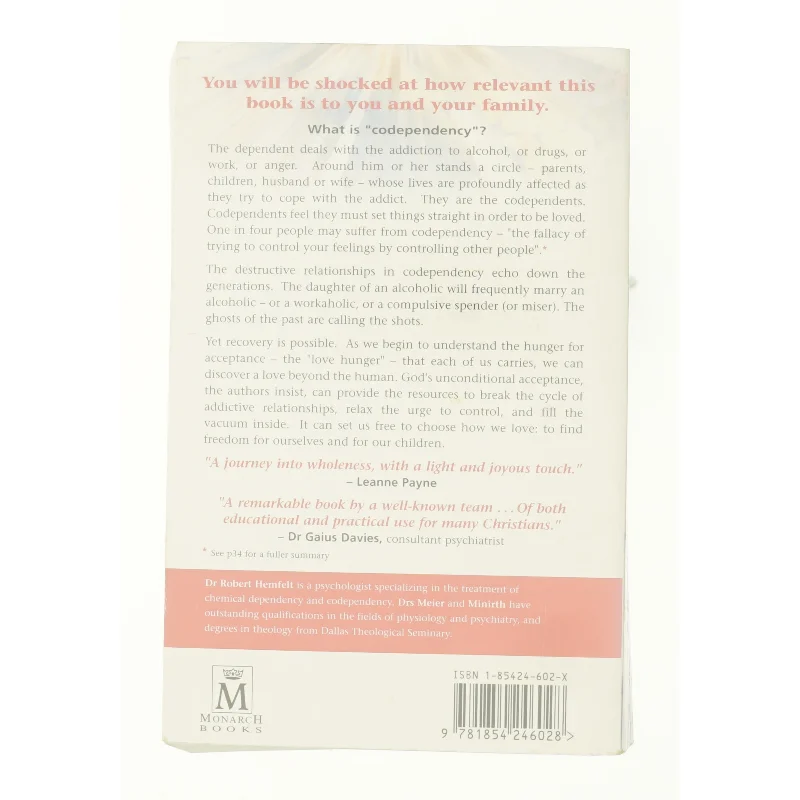 Love Is a Choice af Robert Hemfelt (Bog)