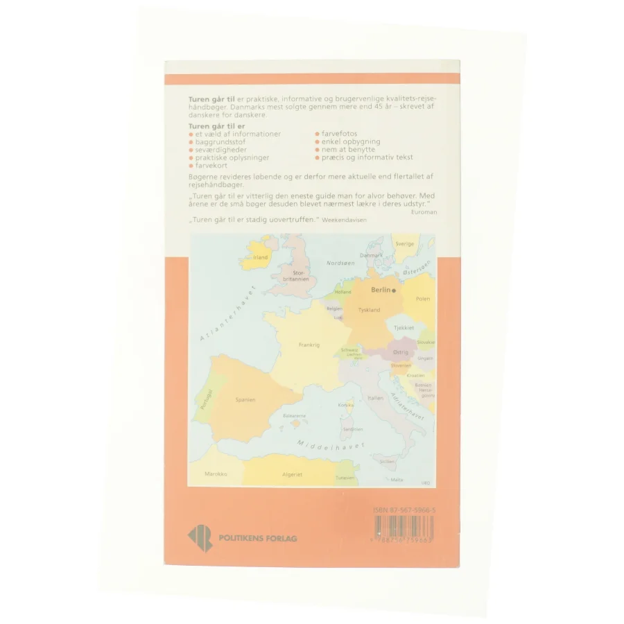 Turen går til Berlin af Steen Ulrik Johannessen (Bog)