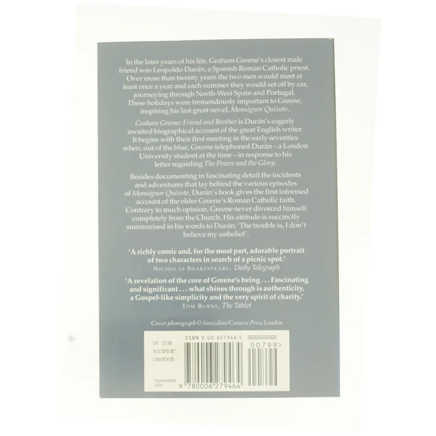 Graham Greene: Friend and Brother af Leopoldo Duran (Bog)