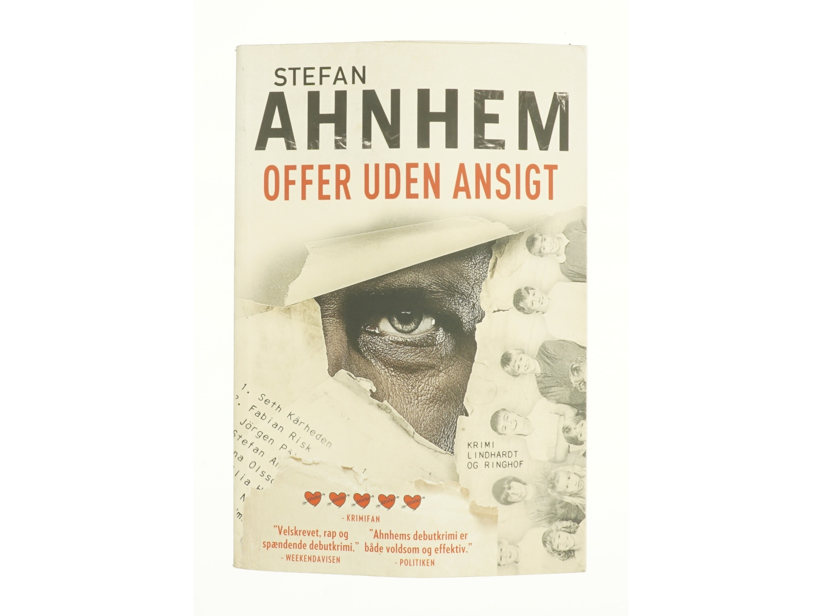 Offer uden ansigt af Stefan Ahnhem (Bog)