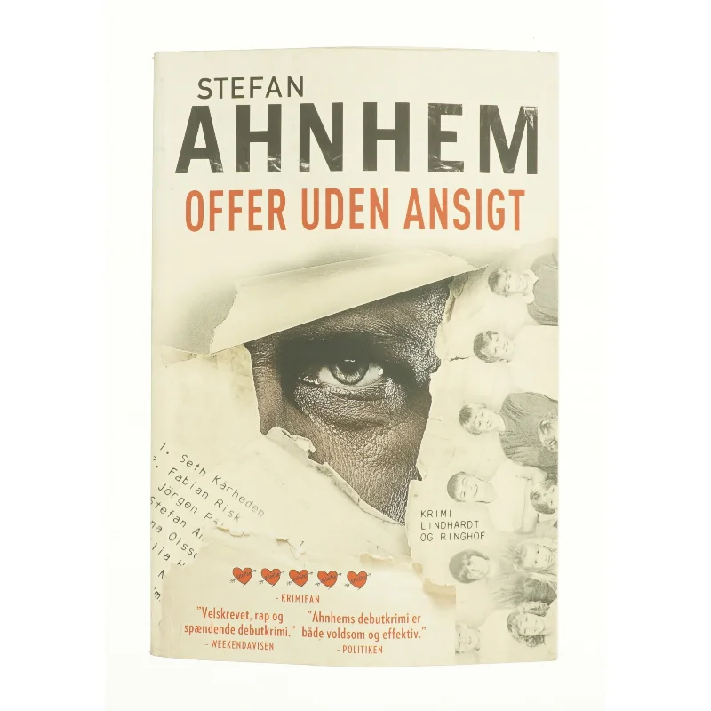 Offer uden ansigt af Stefan Ahnhem (Bog)