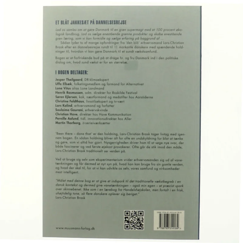 Vilje til forandring af Lars-Christian Brask (Bog)