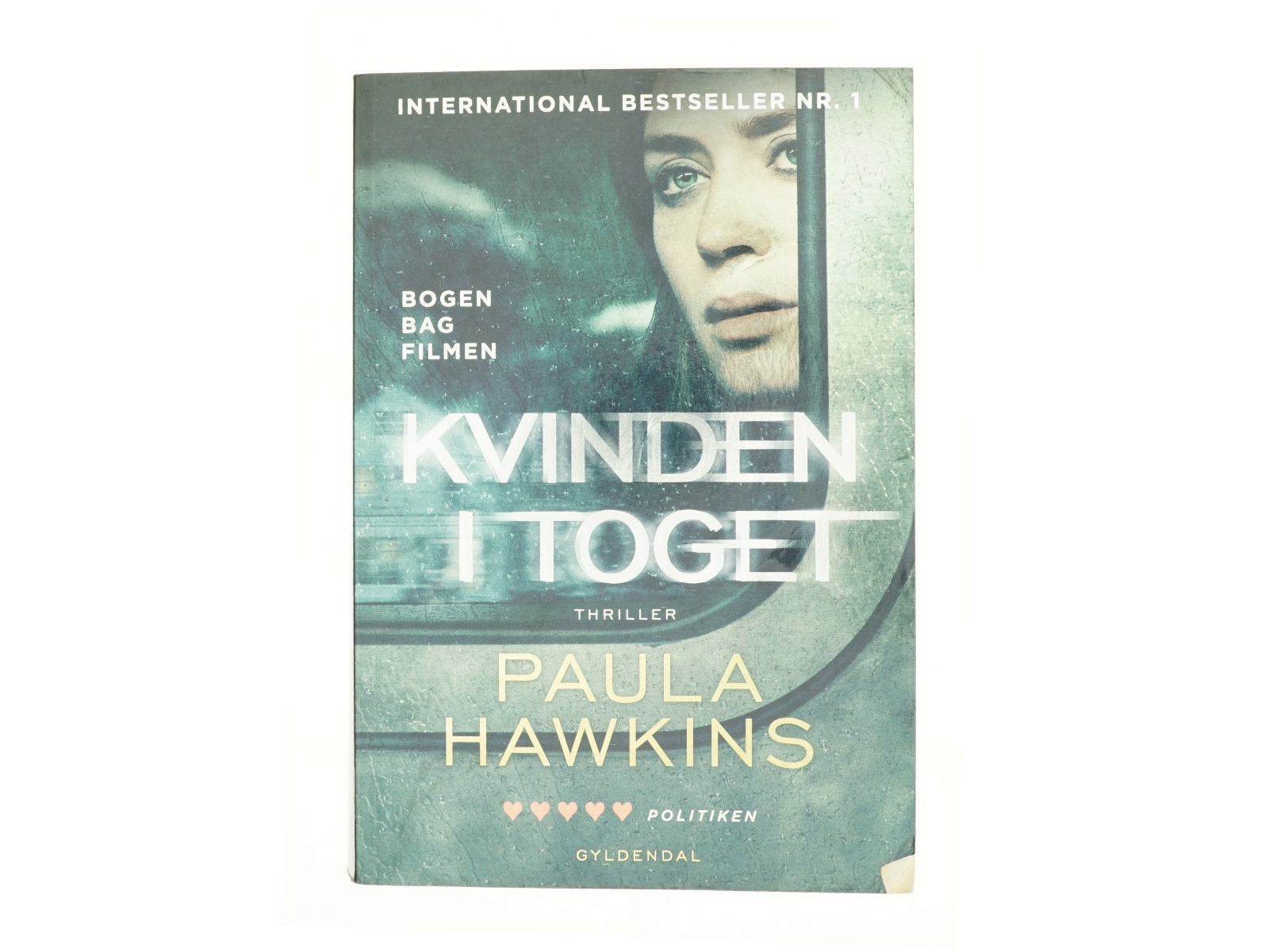Kvinden i toget : thriller af Paula Hawkins (Bog)